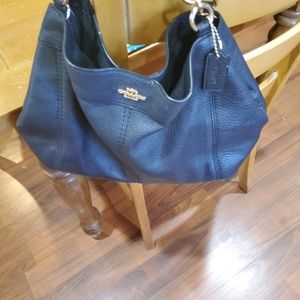 Crossbows black coach purse